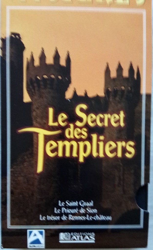 VHS le secret des Templiers, Cd's en Dvd's, VHS | Film, Documentaire, Ophalen of Verzenden, Zo goed als nieuw, Frans