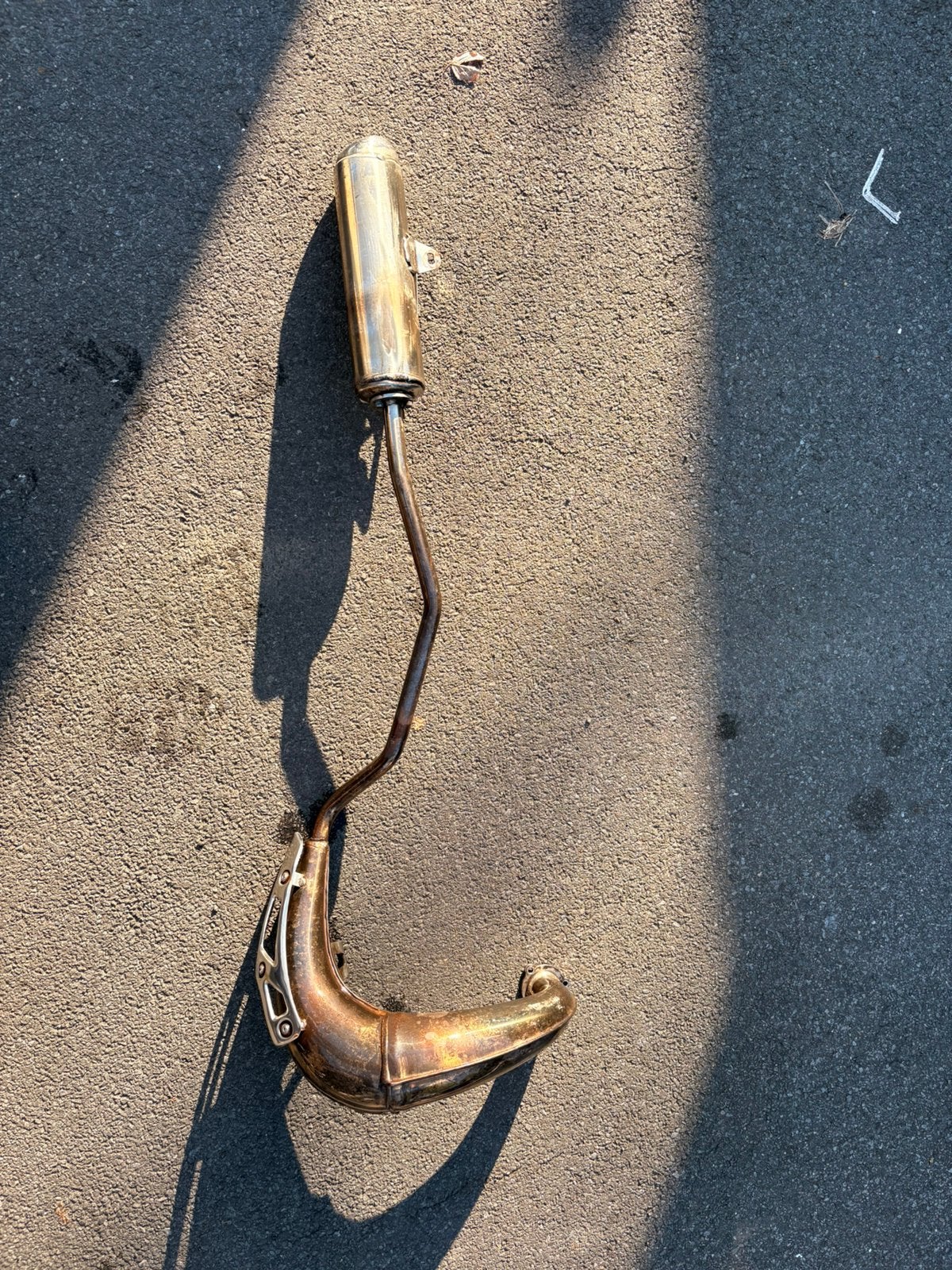Orginele derbi uitlaat, Fietsen en Brommers, Ophalen, Gebruikt, Klasse B (45 km/u), 50 cc