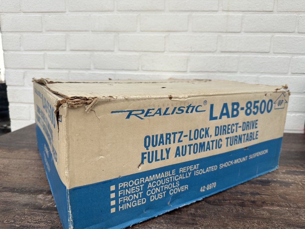 Realistic LAB-8500 Quartz-Lock Direct-Drive Platenspeler, TV, Hi-fi & Vidéo, Tourne-disques, Autres marques, Tourne-disque, Enlèvement ou Envoi