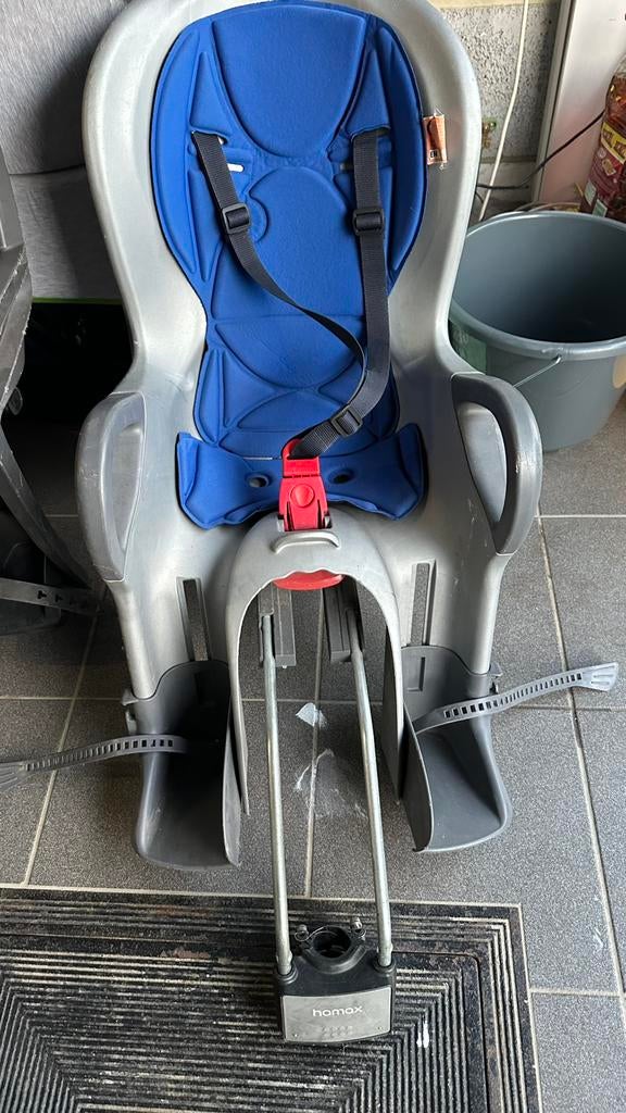 Siège vélo enfant, Enlèvement, Utilisé, Siège arrière, Repose-pieds