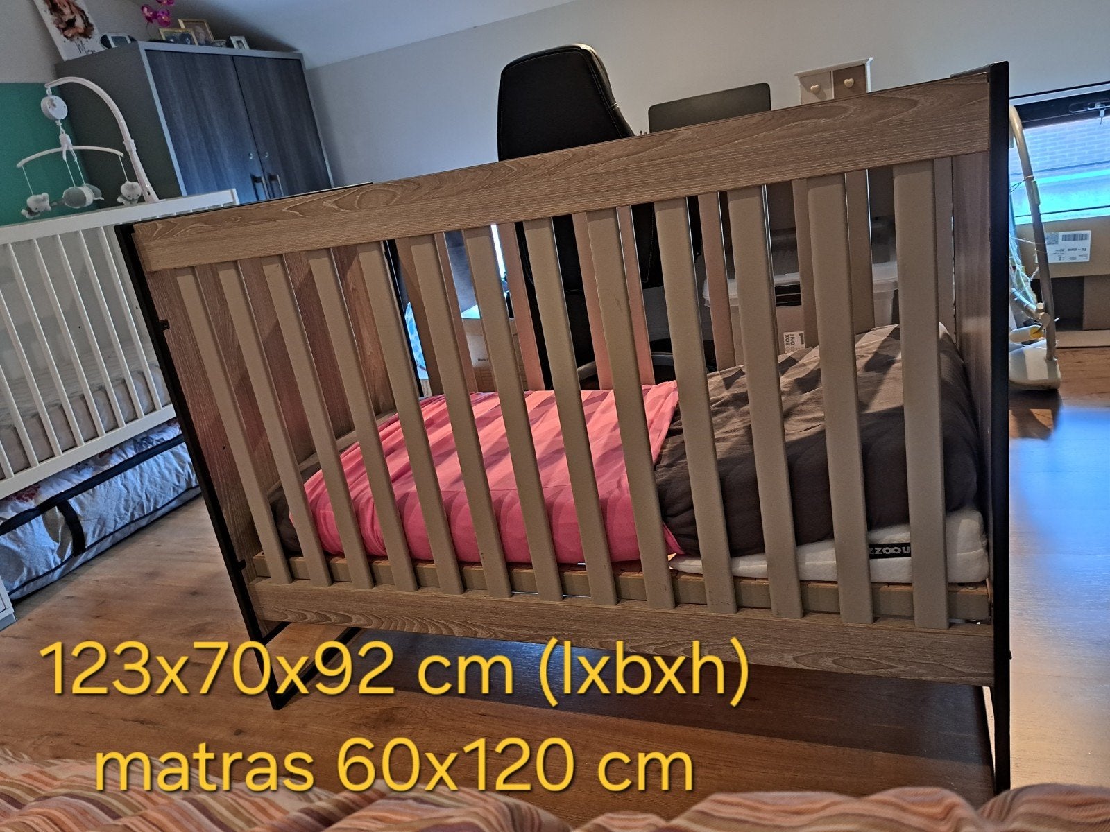 Ledikant baby-peuter, Ophalen, Gebruikt, Ledikant