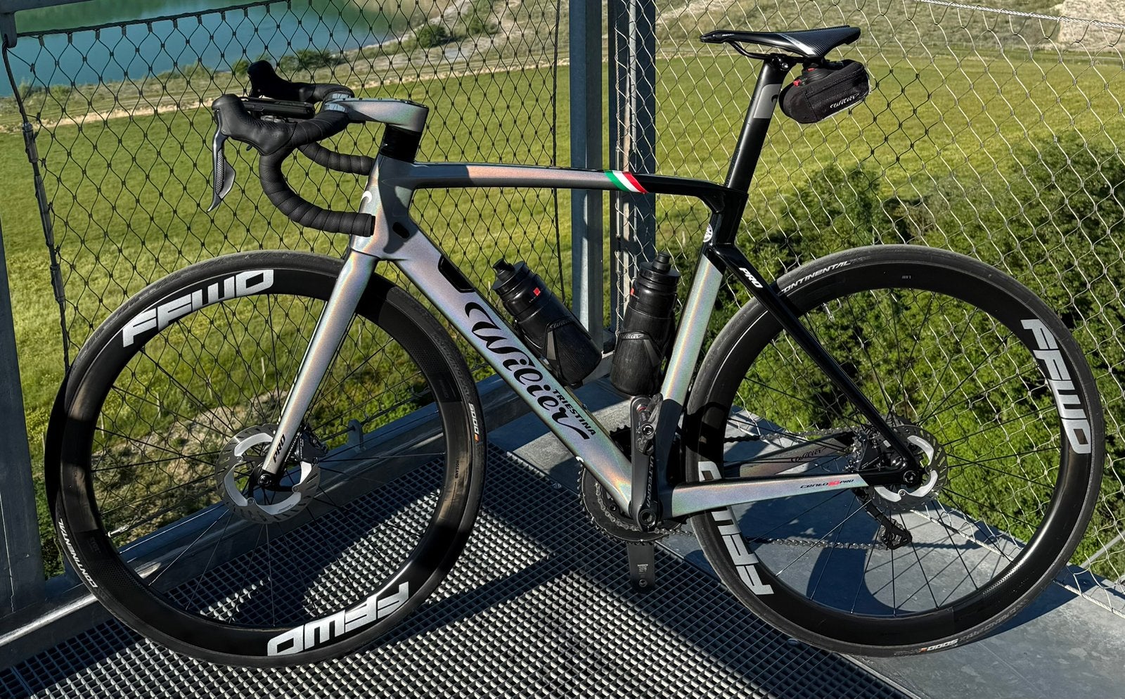 Wilier Cento 10 PRO Iride Grey, Ophalen, Zo goed als nieuw