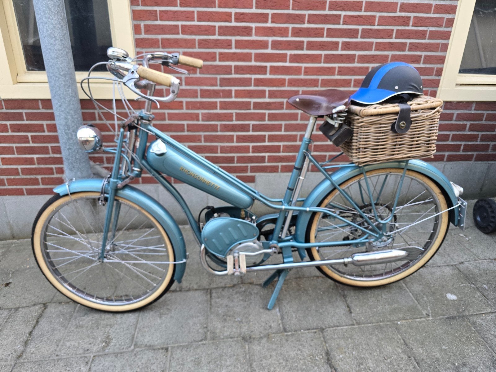 Zeldzame Oldtimer Rhonsonette bromfiets NIEUWSTAAT, Ophalen