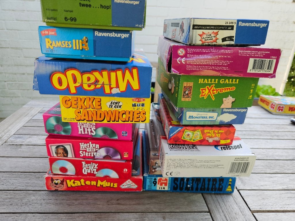 Partij van 16 reisspelletjes, Ophalen of Verzenden, Gebruikt