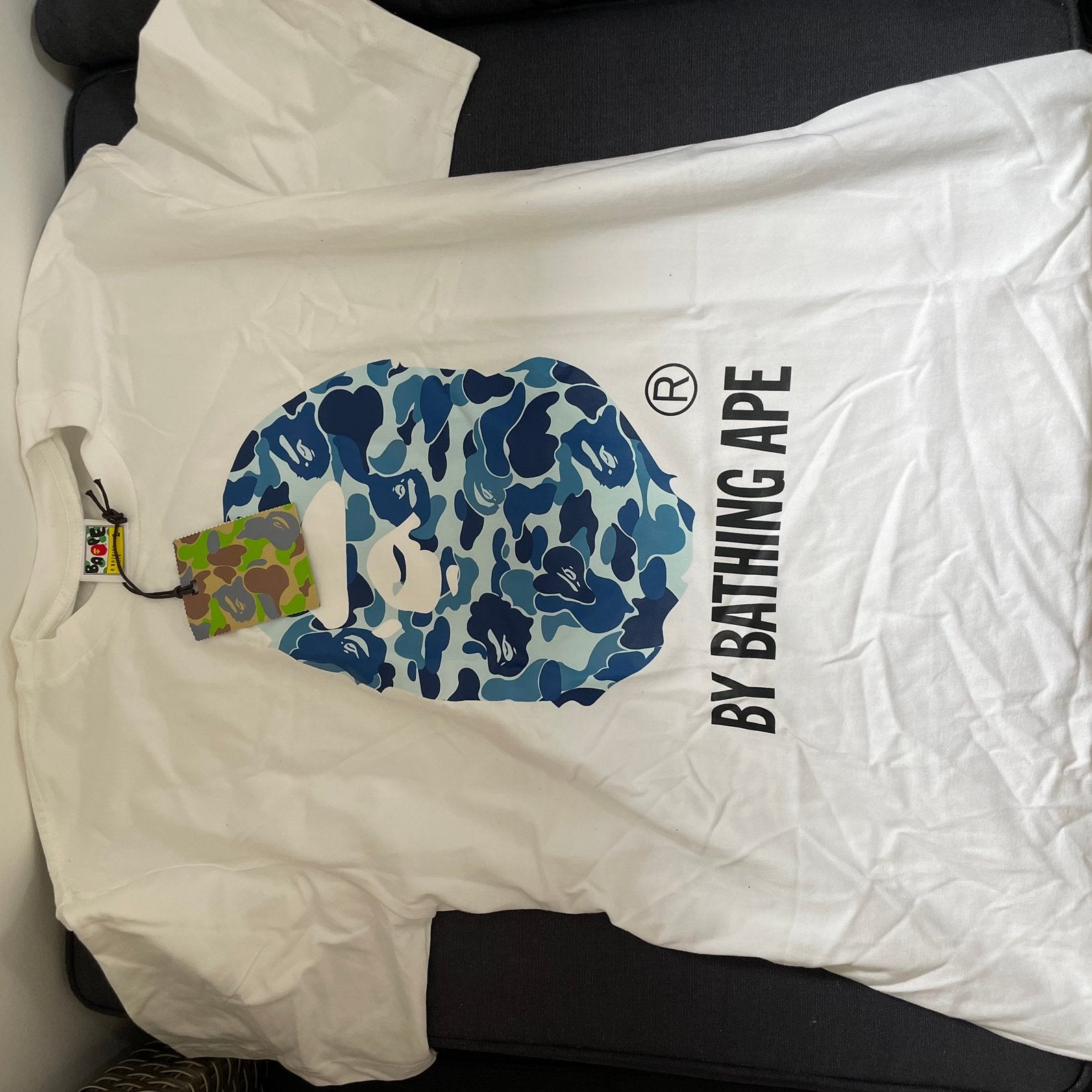 Bape tshirt, Ophalen of Verzenden, Nieuw, Maat 52/54 (L), Wit