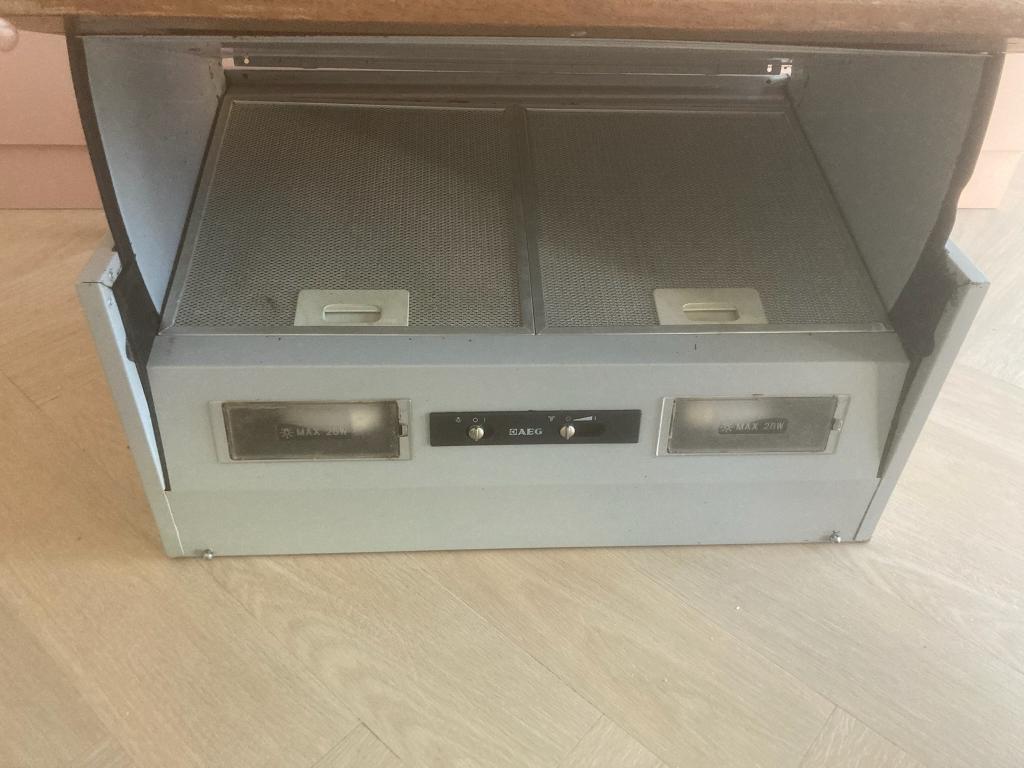 AEG DE 6261 ML inbouw dampkap, Elektronische apparatuur, Ophalen, Gebruikt, Wandschouwkap, Inbouw