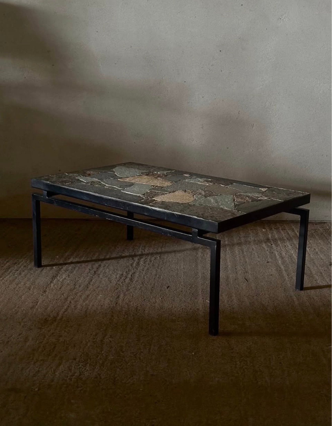 Vintage  coffee table, Ophalen, Overige materialen, 100 tot 150 cm, Zo goed als nieuw