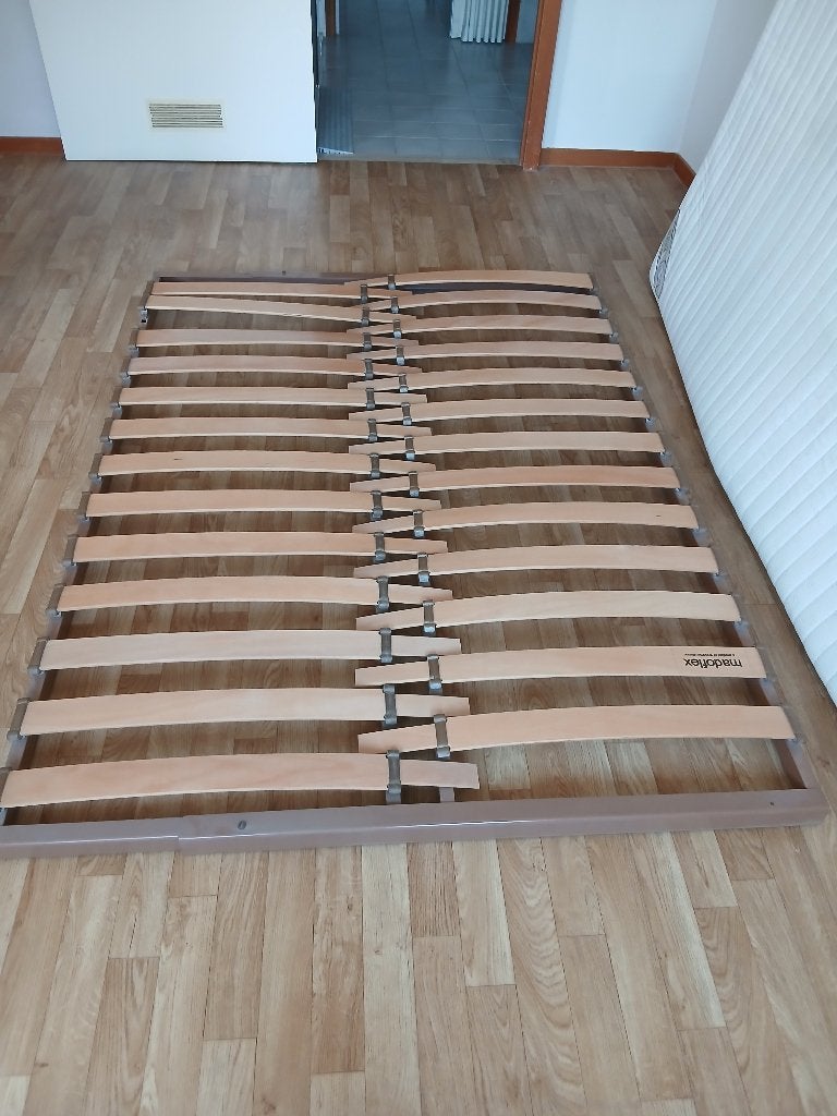 Madoflex lattenbodem, Ophalen, Tweepersoons, 140 cm, Zo goed als nieuw