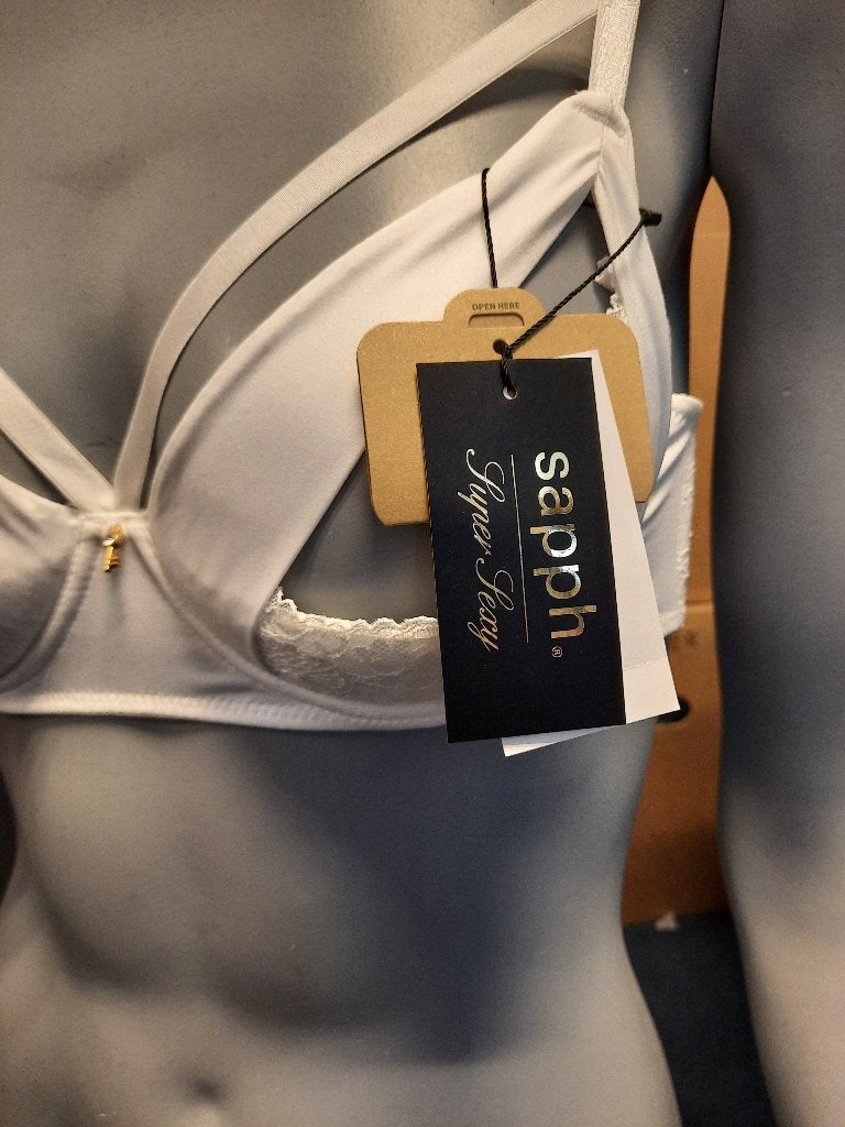 Sapph Natalia BH 70c 70d 75c 75d 80c NIEUW beha, SAPPH, Envoi, Blanc, Soutien-gorge