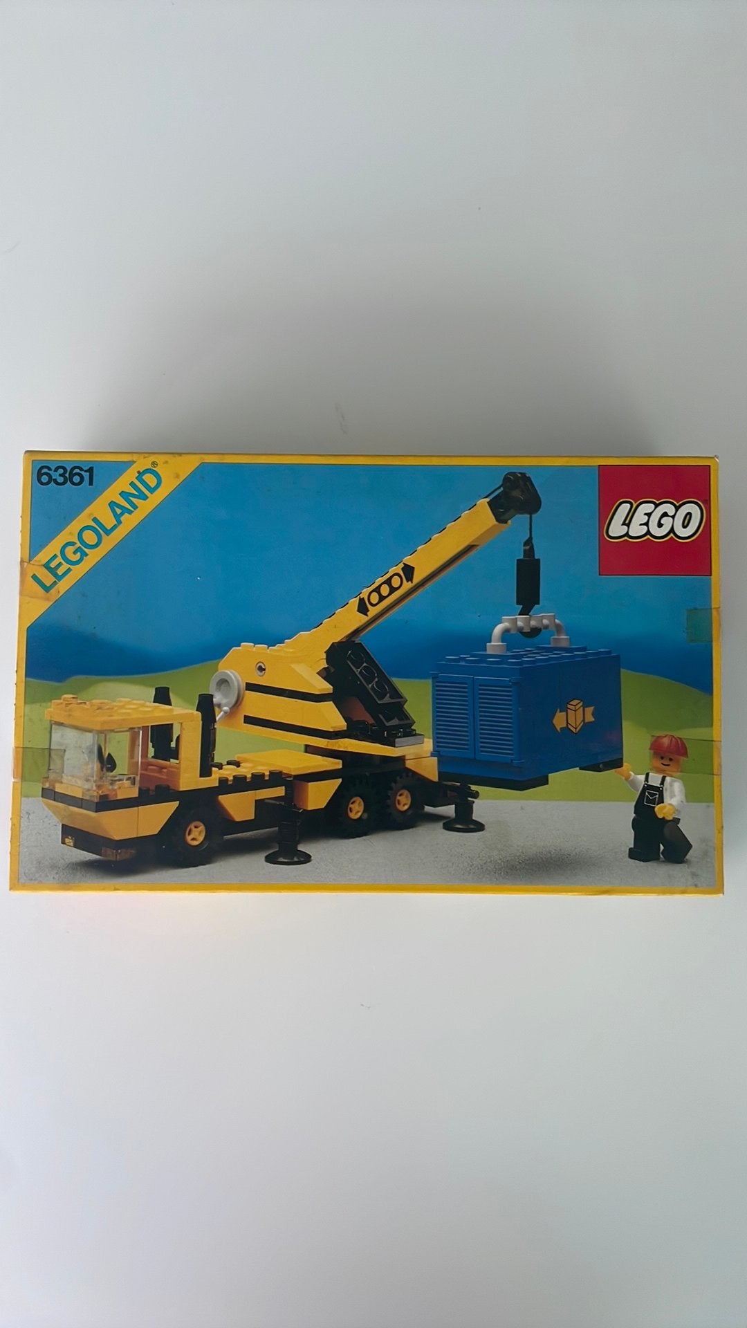 Lego 6361 mobile crane, Ophalen, Lego, Zo goed als nieuw, LEGOLAND