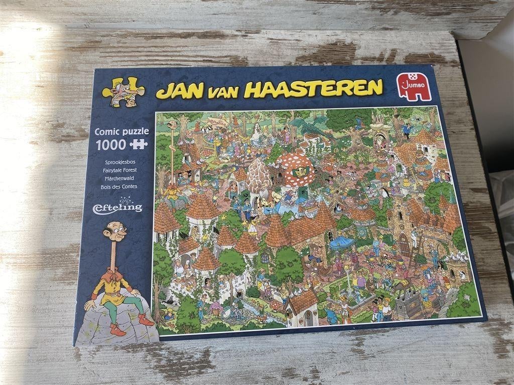 Jan van Haasteren - de efteling sprookjesbos 1000 stuks [s38, Verzenden, Zo goed als nieuw