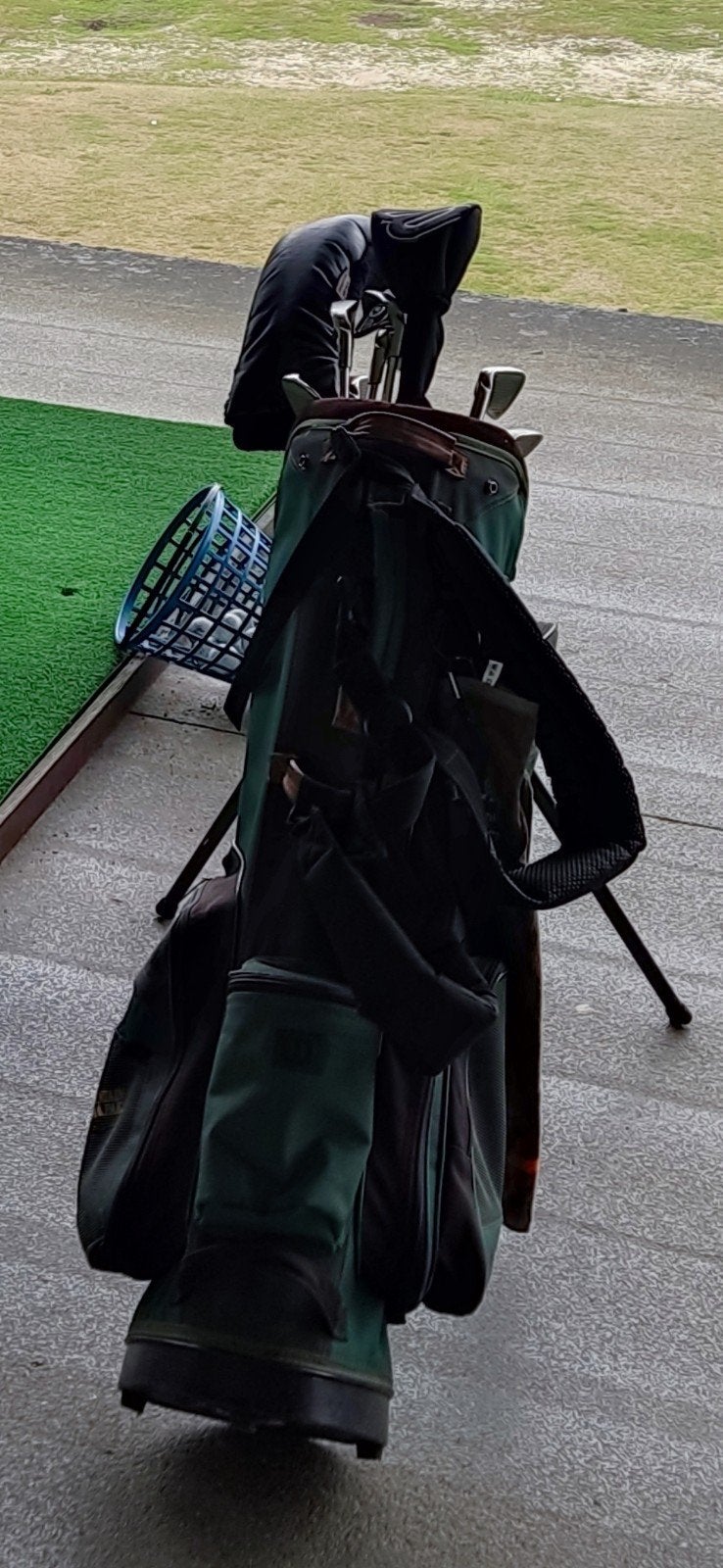 Golfclubs, met driver en houte 3 en irons, Sport en Fitness, Ophalen of Verzenden