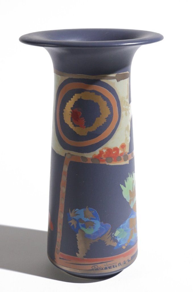 Rosenthal vaas, design Gilbert Portanier, jaren 80, Antiek en Kunst, Ophalen