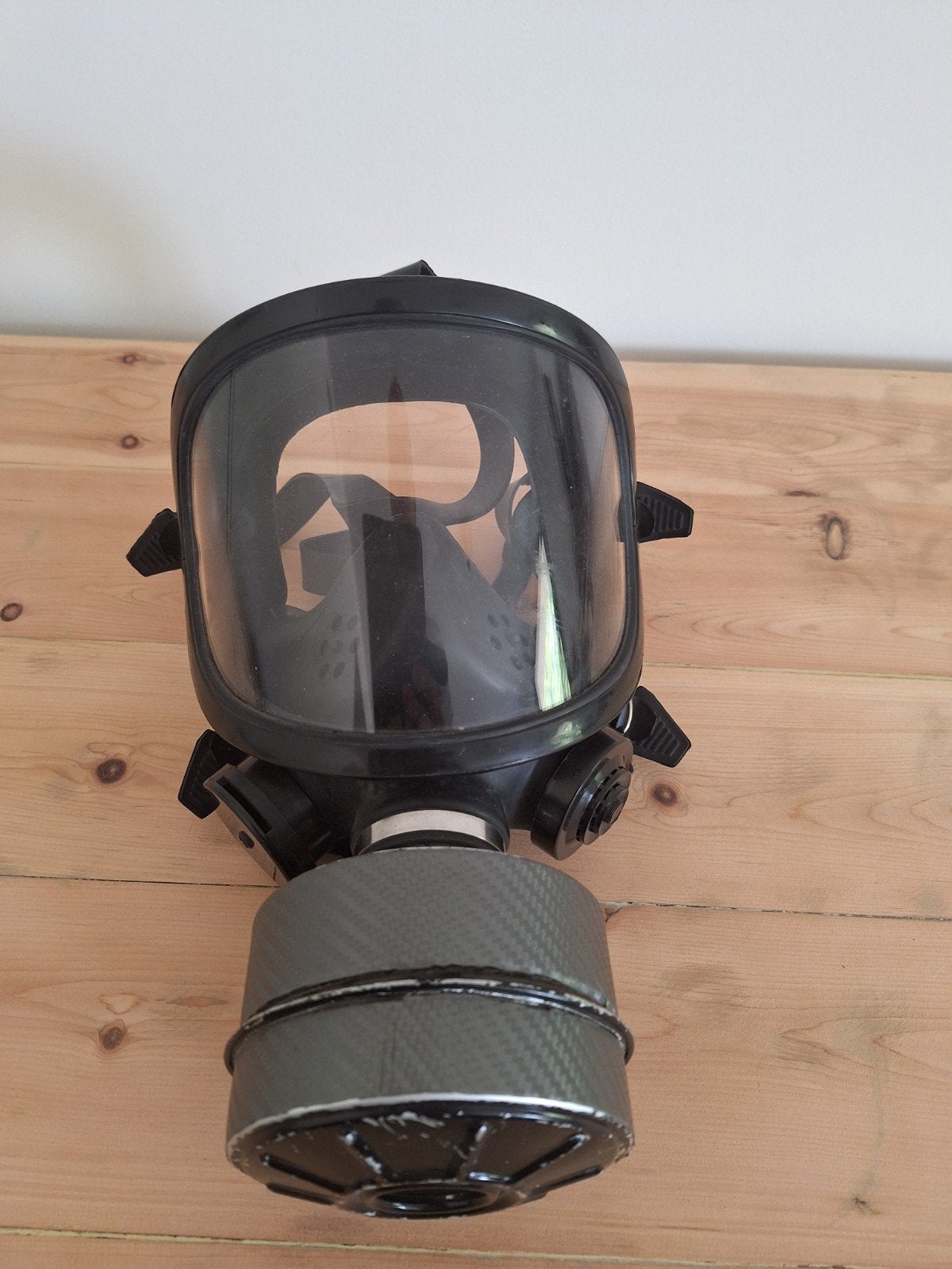 gasmasker, Ophalen
