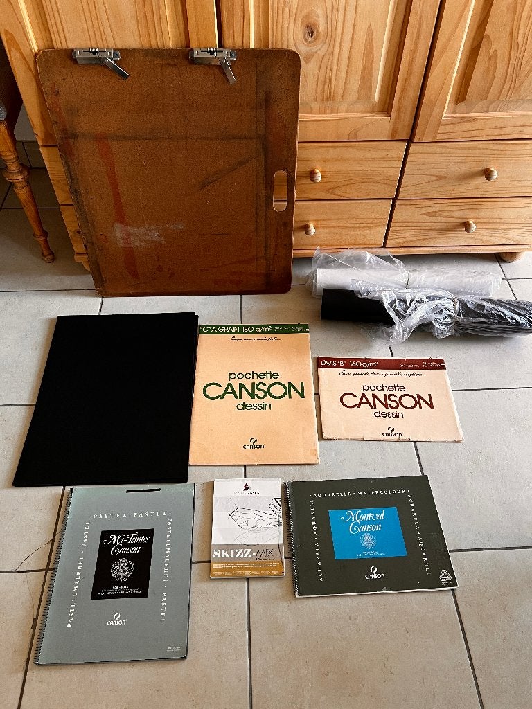 Professioneel kunstenaarsmateriaal te koop, Hobby & Loisirs créatifs, Hobby & Loisirs Autre, Comme neuf, Enlèvement