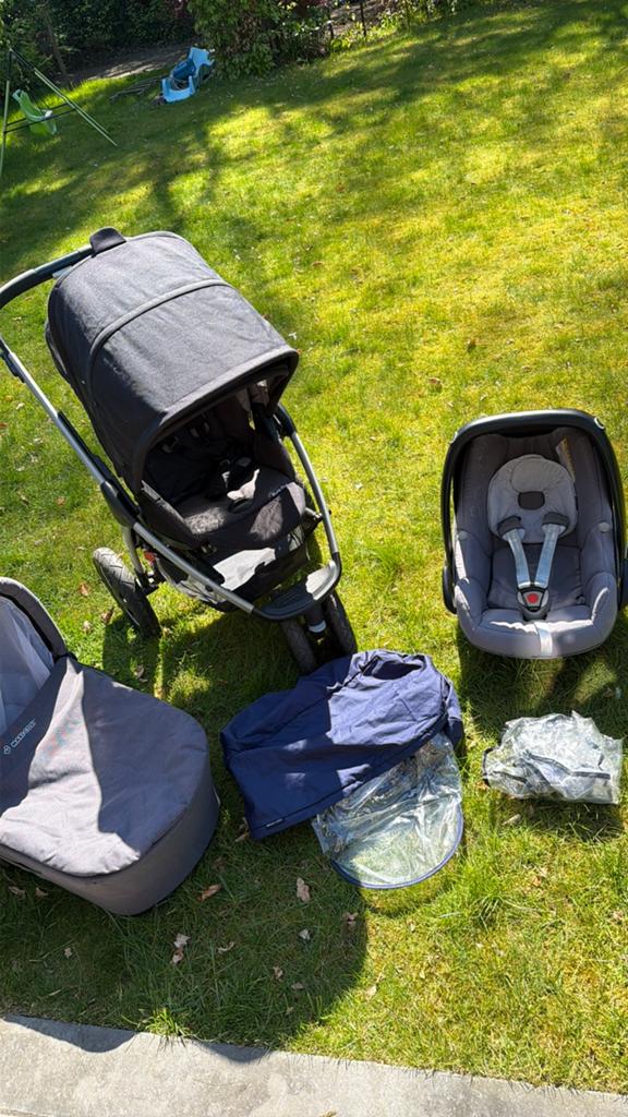 Maxi Cosi Mura complet, Enlèvement, Comme neuf, Poussette, Avec siège auto
