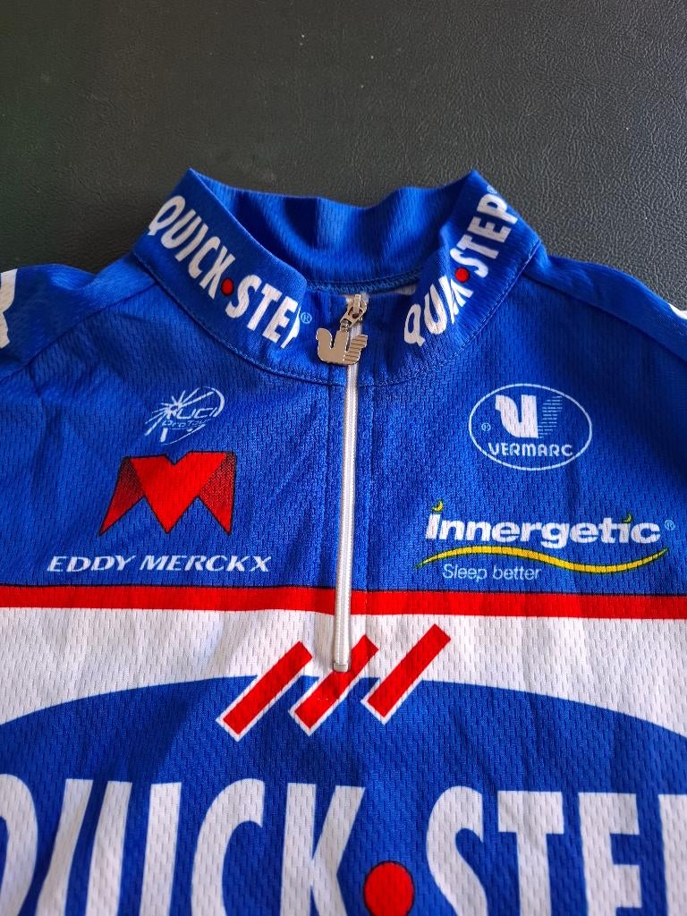 koerstruitje wielertrui quickstep innergetic Vermarc, Fietsen en Brommers, S, Gebruikt, Ophalen of Verzenden, Vermarc