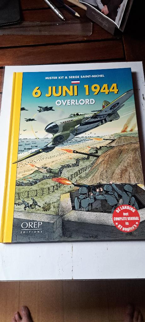6 Juni 1944 - Operatie Overlord, Boeken, Eén stripboek, Ophalen of Verzenden, Zo goed als nieuw, Saint-Michel