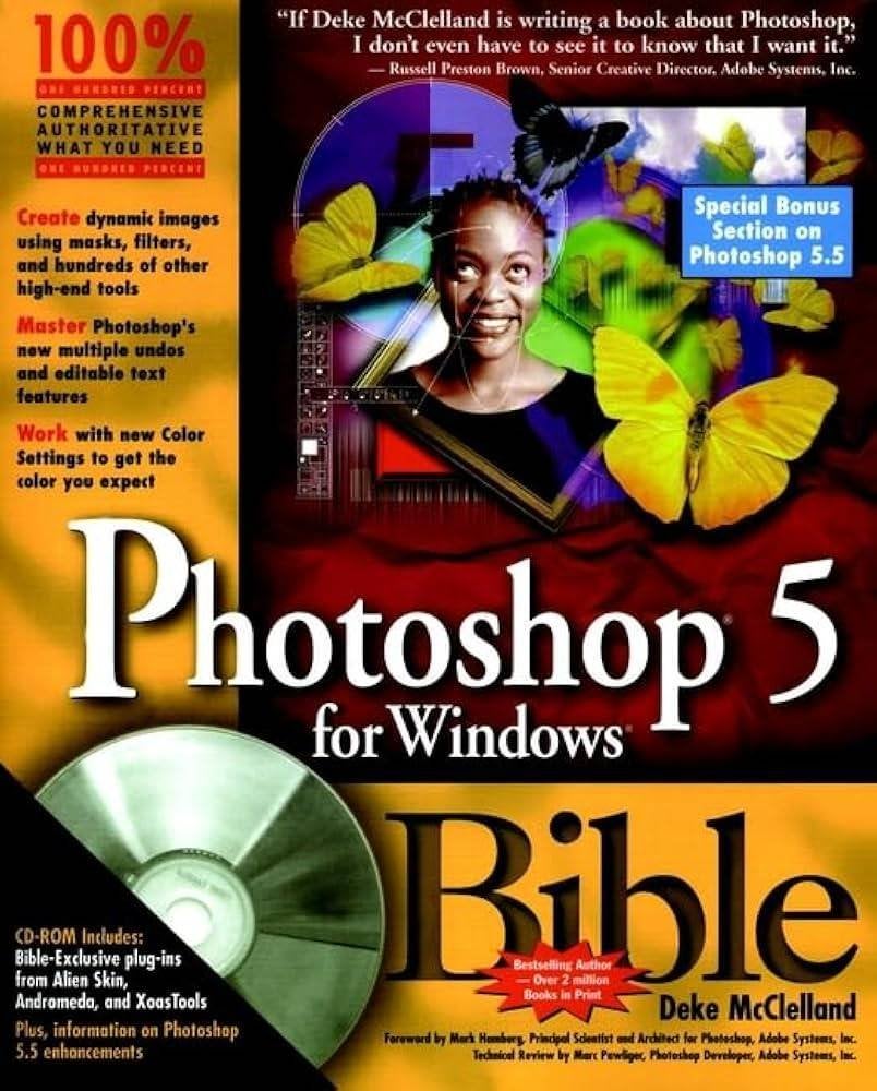 Photoshop 5 for Windows Bible  - Deke McClelland, Boeken, Ophalen of Verzenden, Zo goed als nieuw