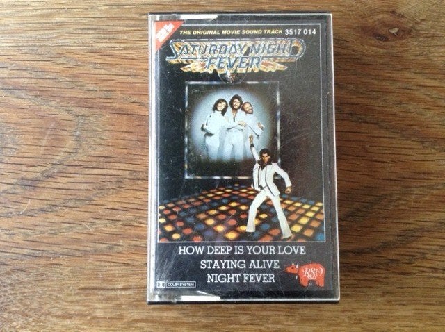 muziekcassette saturday night fever, Ophalen of Verzenden, Filmmuziek en Soundtracks, 1 bandje, Origineel