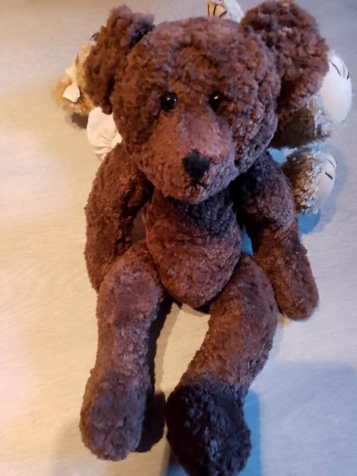 oude teddy beer, Ophalen, Gebruikt
