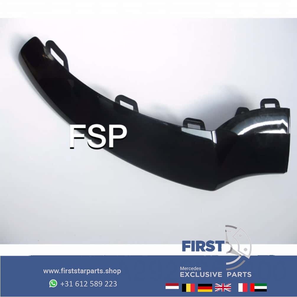 A2928852400 W292 GLE AMG VOORBUMPER SPOILER RECHTS ZWART 201, Utilisé, -, Avant, -