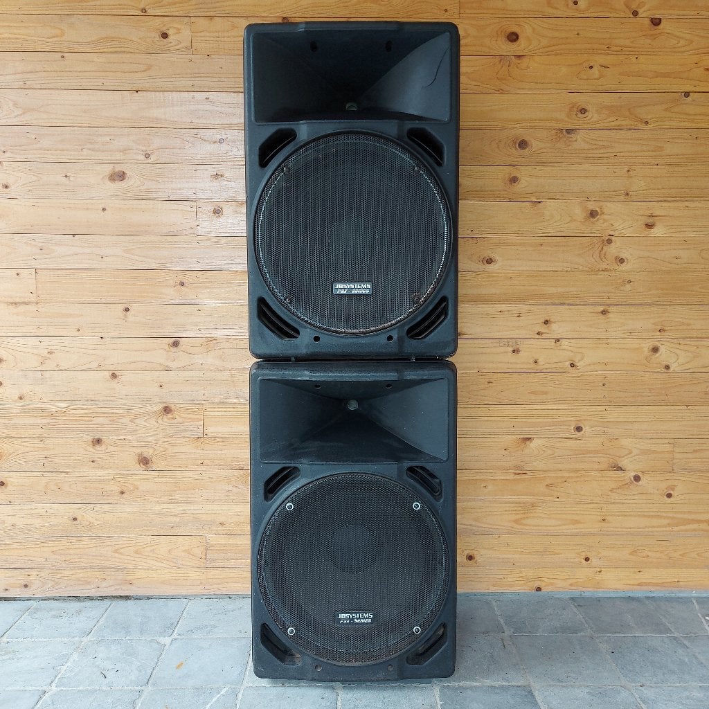2 stuks JBSystems PSX-15, Ophalen, Gebruikt, 120 watt of meer, Front, Rear of Stereo speakers