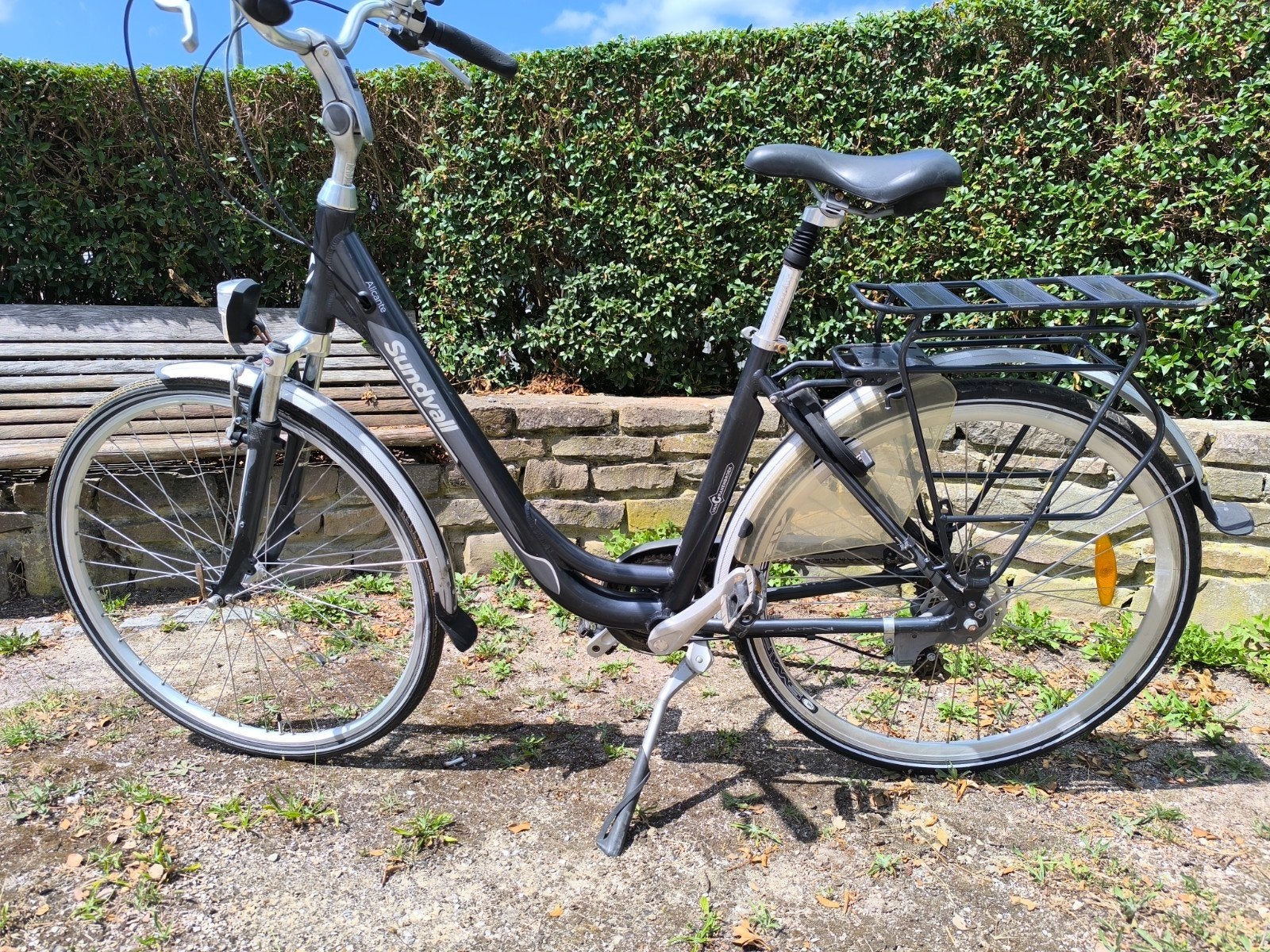 Sundvaal Damesfiets prima staat lightweight, Fietsen en Brommers, Velgrem, Zo goed als nieuw, 50 tot 53 cm, Ophalen