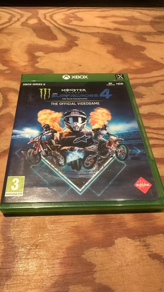 Monster motocross 4 xbox series X, Ophalen, Zo goed als nieuw