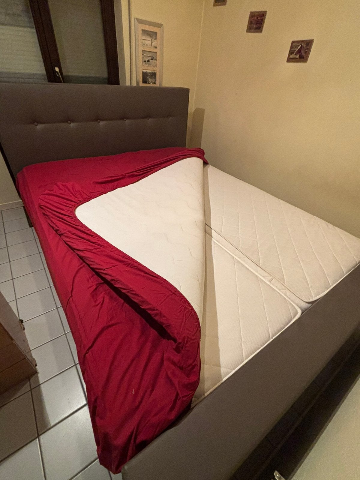 Bed 160x 200, Ophalen, Zo goed als nieuw
