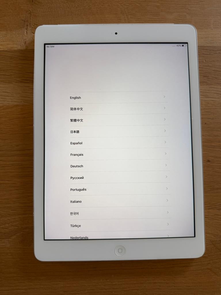Apple iPad Air 16gb Wifi-Cellular, Gebruikt, Apple iPad, Ophalen of Verzenden, 16 GB