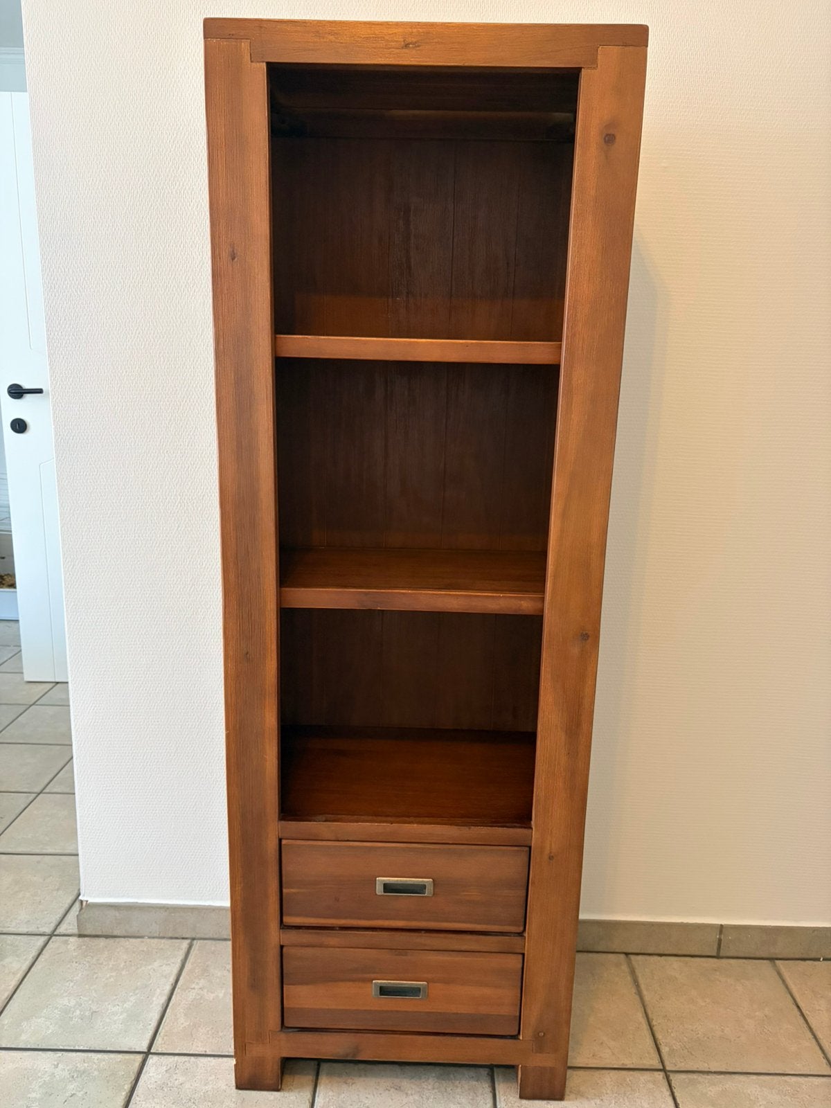 Houten (boeken) kast, Huis en Inrichting, Kasten | Boekenkasten, Ophalen, Met plank(en), Gebruikt, 50 tot 100 cm