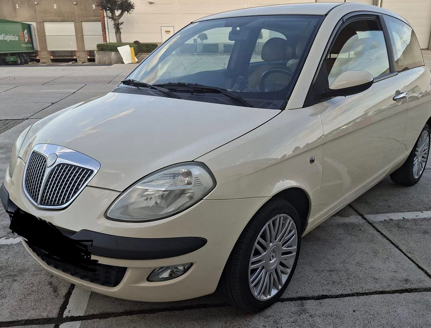 Lancia Ypsilon 1.4 80000km benzine  Airco, Auto's, Voorwielaandrijving, 4 zetels, Beige, 4 cilinders