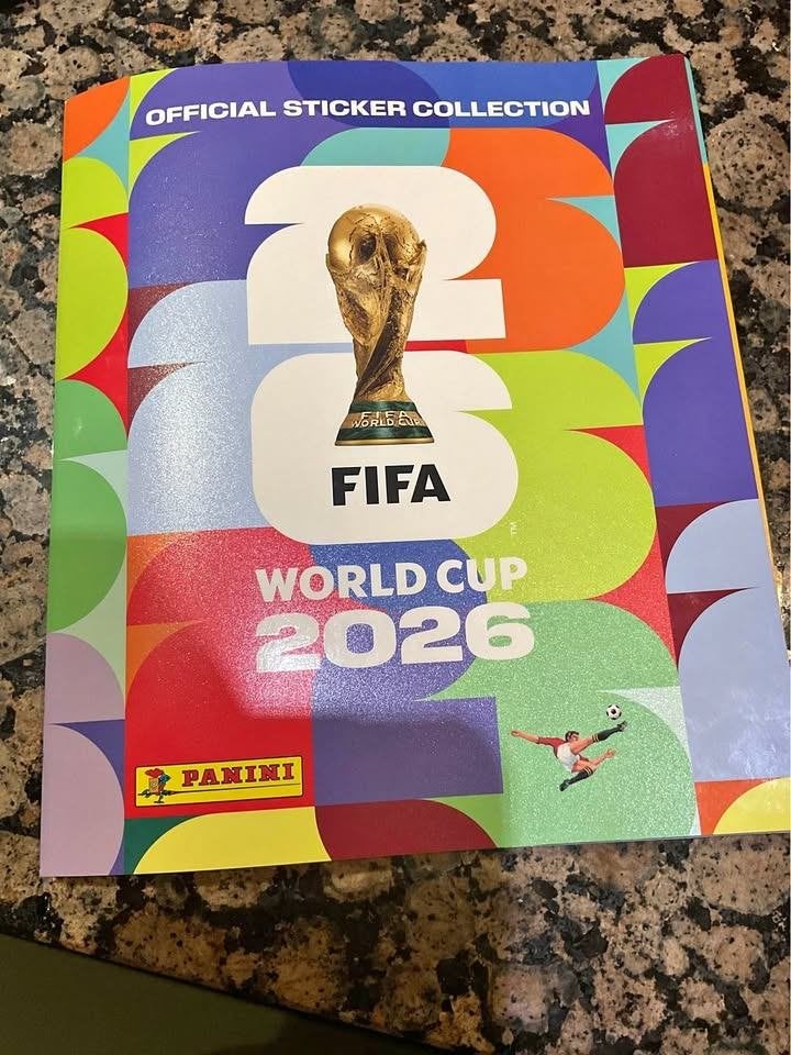 volledig hard boek Panini WK 2026, Ophalen, Nieuw, Poster, Plaatje of Sticker