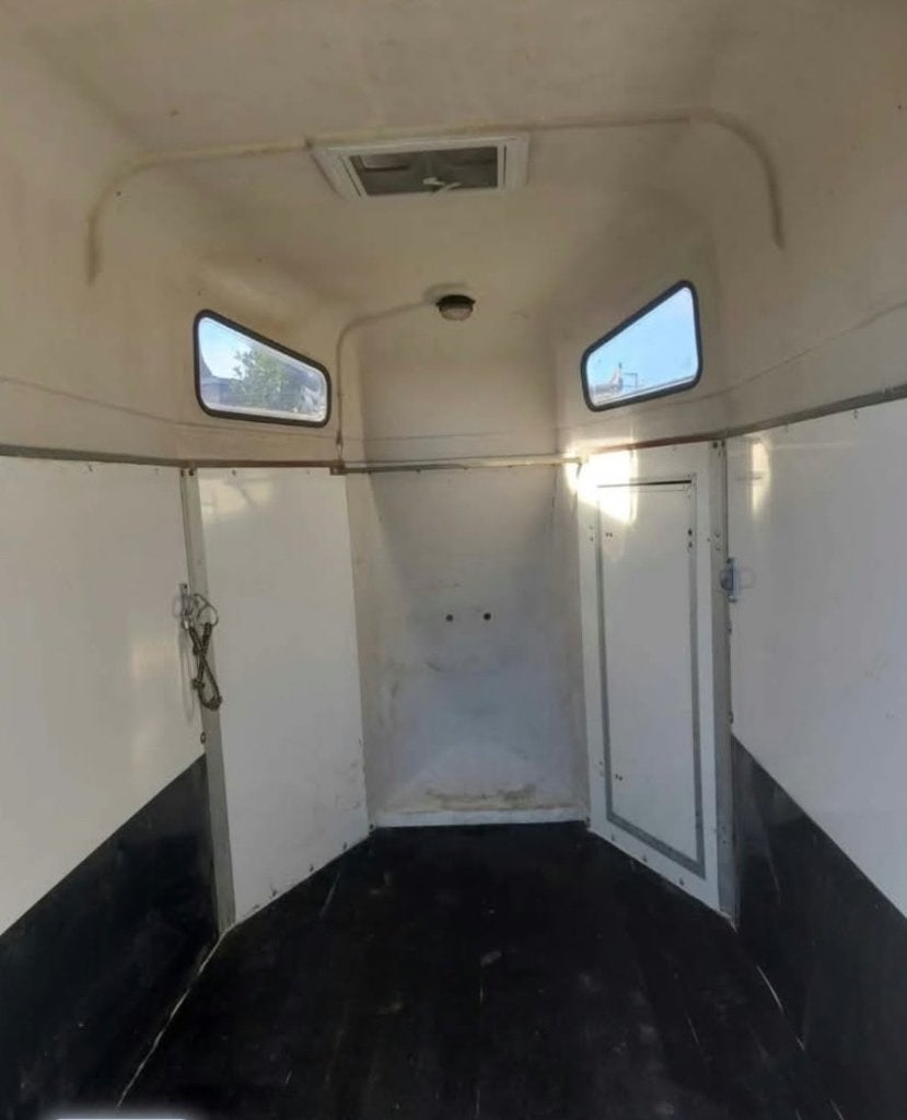 Paarden trailer aanhangwagen, Ophalen, Zo goed als nieuw, Aluminium, 2-paards trailer