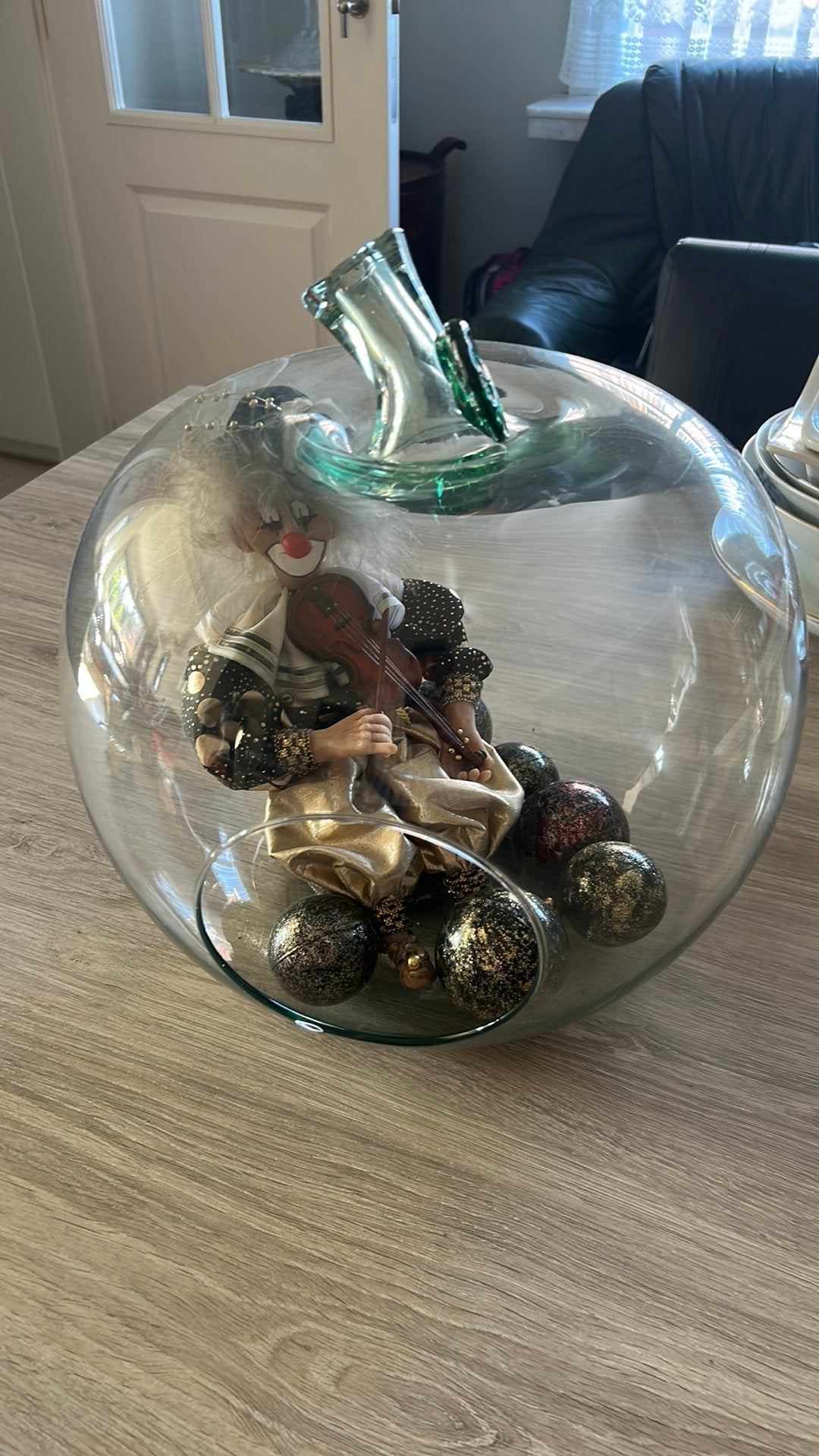 Decoratieve appel/stolp, Ophalen, Zo goed als nieuw