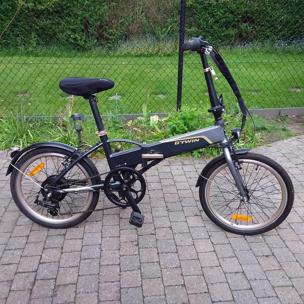 Decathlon ebike vouwfiets, Ophalen