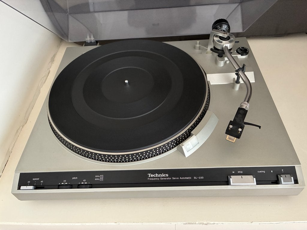 Technics SL 220 - Platenspeler, Audio, Tv en Foto, Platenspelers, Ophalen, Gebruikt, Automatisch, Platenspeler