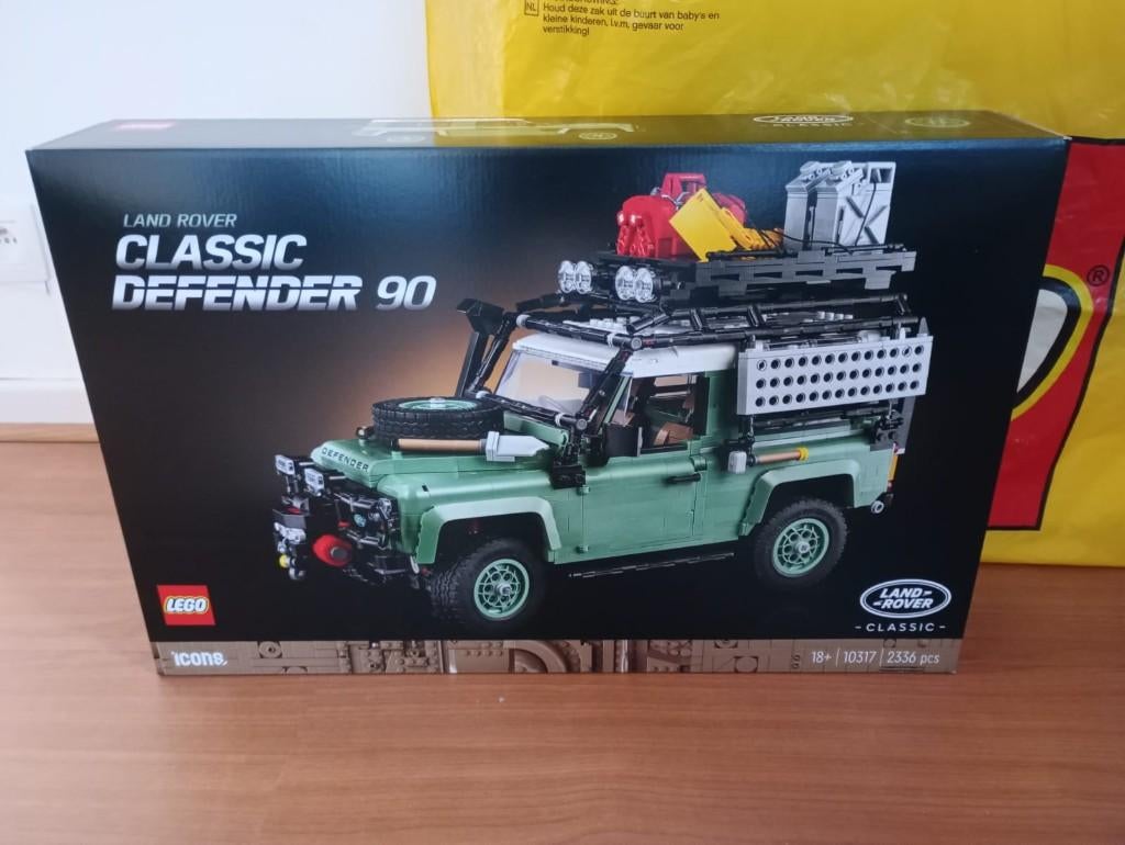 LEGO - 10317 - Land Rover Classic Defender 90, Ophalen of Verzenden, Nieuw, Complete set, Lego