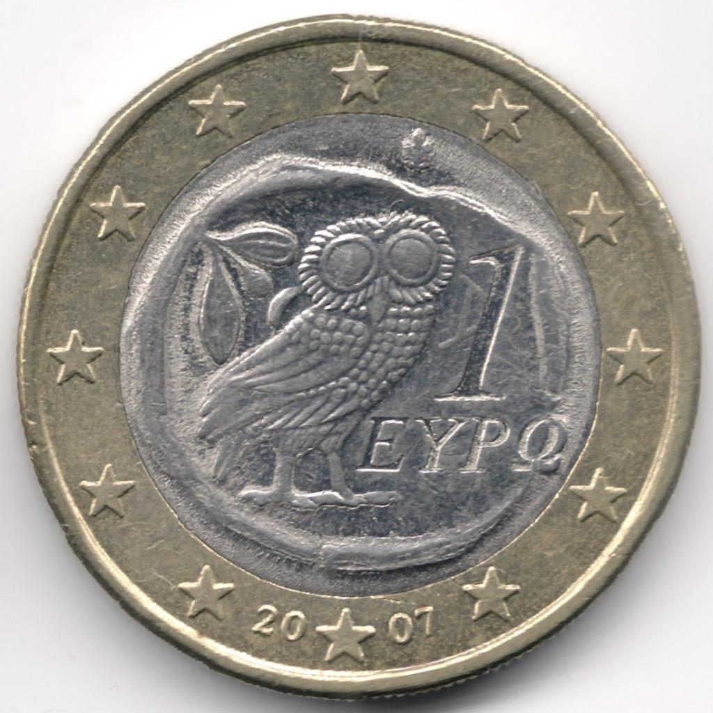 Grèce : 1 euro 2007 KM #214 Ref 8643, Timbres & Monnaies, Monnaies | Europe | Monnaies euro, Enlèvement ou Envoi, Grèce, 1 euro