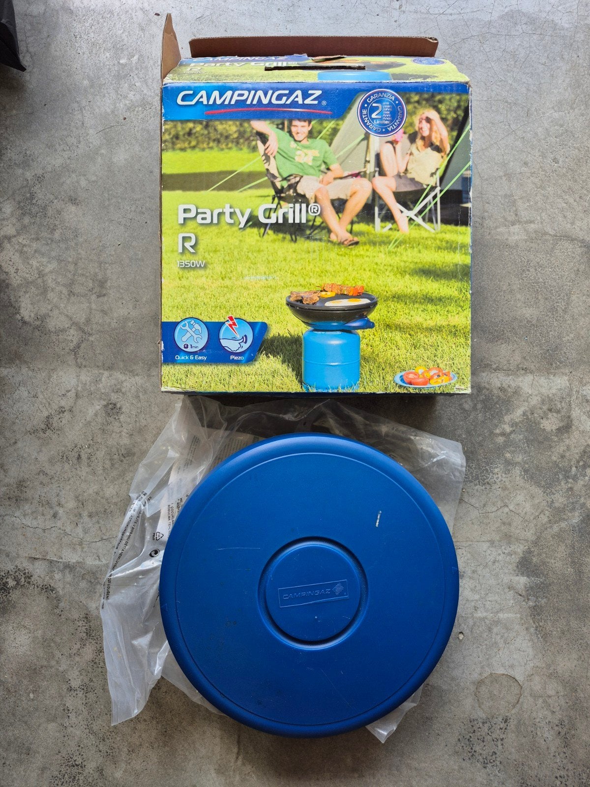 Campingaz partygrill, Tuin en Terras, Ophalen, Gebruikt, Campingaz