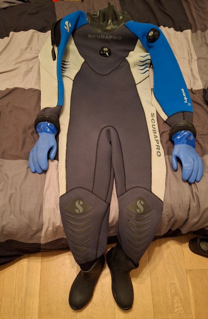 Scubapro Everdry 4 Droogpak, Watersport en Boten, Duiken, Ophalen, Gebruikt, Duikpak