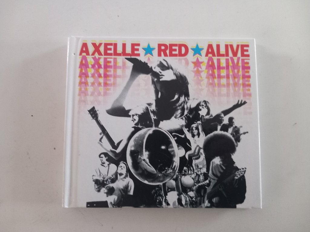 CD Axelle Red Alive Belpop Pop Chanson Soft Rock, Ophalen of Verzenden, Zo goed als nieuw, Pop, Album