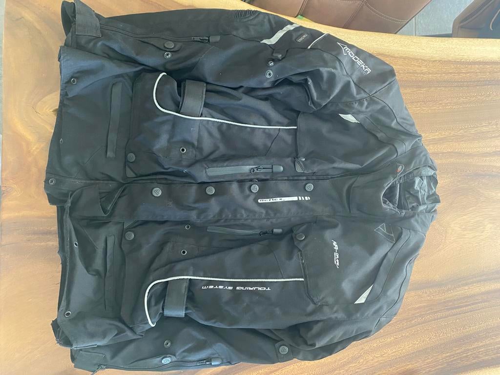 Veste de moto noire Modeka, Motos, Enlèvement, Seconde main, Hommes, Manteau | tissu