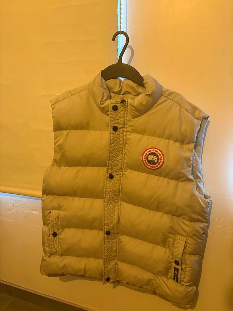 Canada goose bodywarmer, Envoi, Comme neuf, Taille 56/58 (XL), Beige