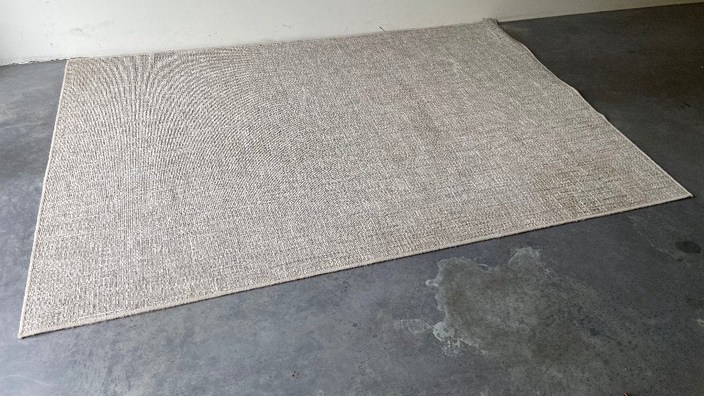 Buitentapijt crème 231x158cm, Huis en Inrichting, Stoffering | Tapijten en Vloerkleden, Ophalen, 150 tot 200 cm, 200 cm of meer
