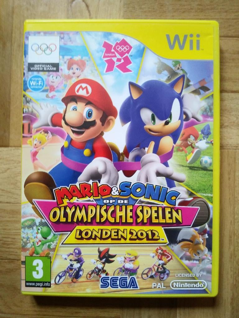 Mario & Sonic aux Jeux olympiques de Londres 2012, Enlèvement ou Envoi, À partir de 3 ans, 3 joueurs ou plus, Sport