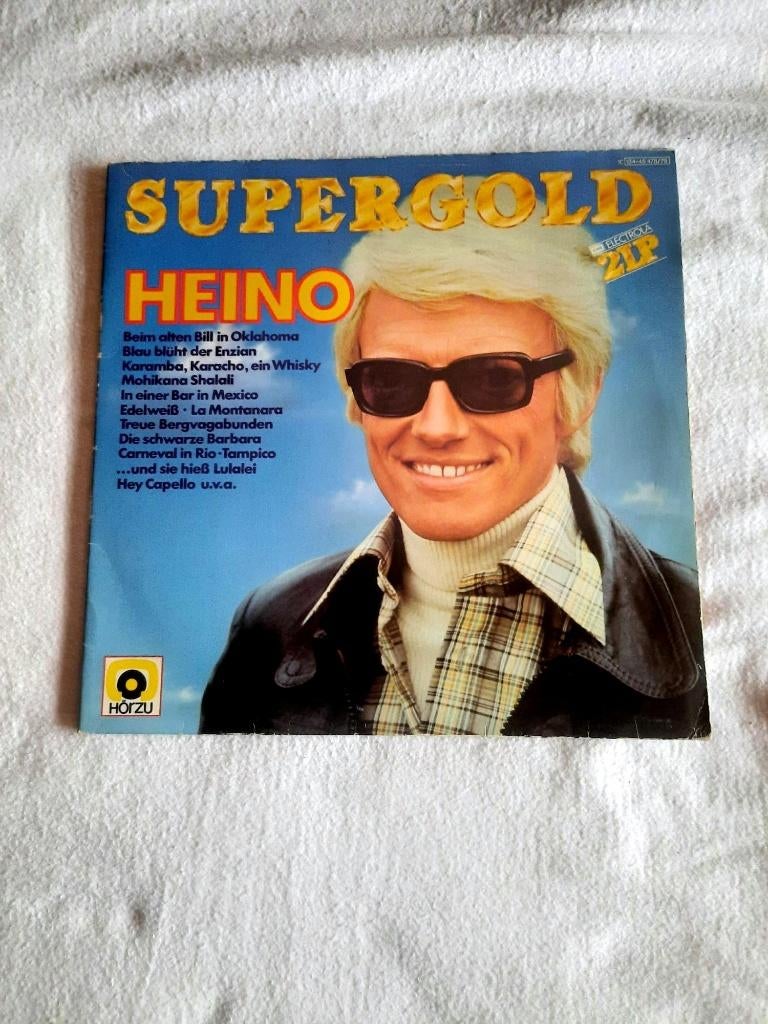 Heino - Supergold (Dubbel-LP), Cd's en Dvd's, Vinyl | Overige Vinyl, Gebruikt, Dubbel-LP, Inclusief binnenhoes, 12 inch, Ophalen