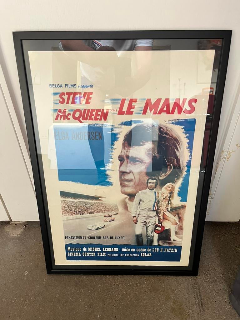 Steve mcqueen - porsche- le mans, Verzamelen, Ophalen, Zo goed als nieuw