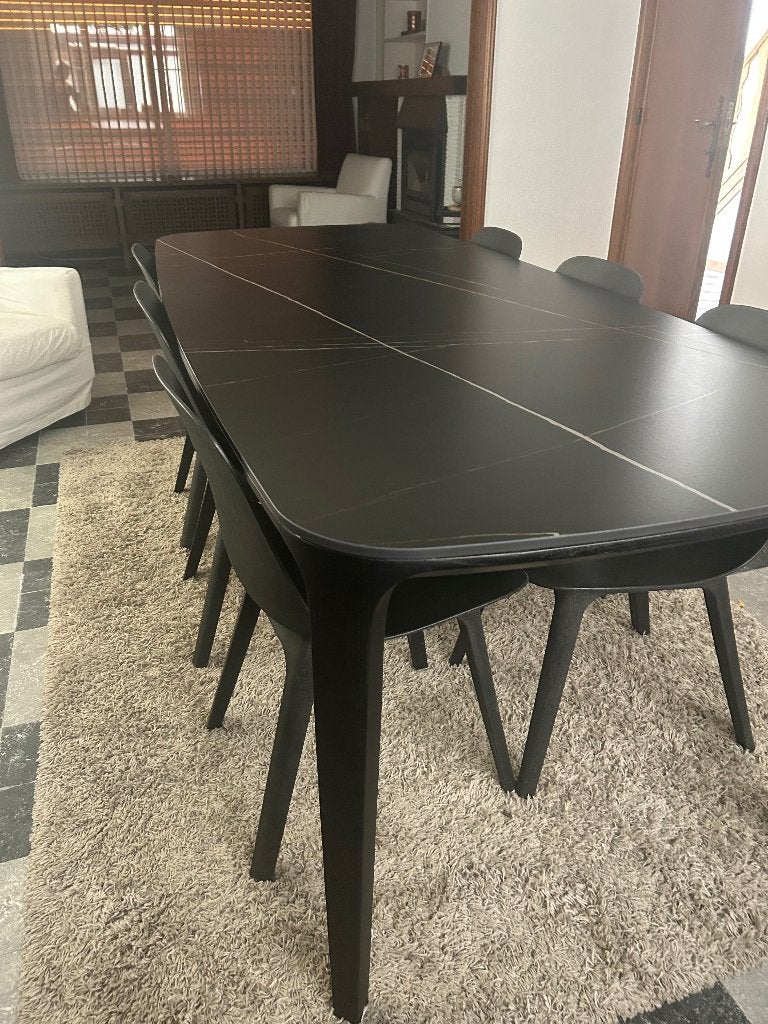 Grote eettafel Juntoo, Ophalen, Overige materialen, 200 cm of meer, 50 tot 100 cm